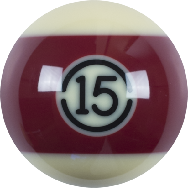 Aramith Tournament Replacement Ball – #15 | Golden Break Billiards